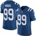 Indianapolis Colts #99 Al Woods Royal Blue Team Color Vapor Untouchable Limited Player NFL Jersey