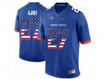 2016 US Flag Fashion Men's Boise State Broncos Jay Ajayi #27 College Football Jerseys - Blue