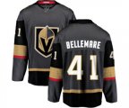Vegas Golden Knights #41 Pierre-Edouard Bellemare Authentic Black Home Fanatics Branded Breakaway NHL Jersey