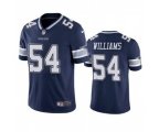 Dallas Cowboys #54 Sam Williams Navy Vapor Limited Stitched Jersey