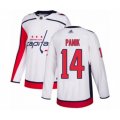 Washington Capitals #14 Richard Panik Authentic White Away Hockey Jersey