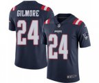 New England Patriots #24 Stephon Gilmore Limited Navy Blue Rush Vapor Untouchable Football Jersey