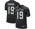 New York Jets #19 Trevor Siemian Game Black Alternate Football Jersey