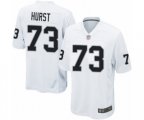 Oakland Raiders #73 Maurice Hurst Game White Football Jersey