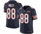 Chicago Bears #88 Riley Ridley Navy Blue Team Color 100th Season Limited Football Jersey