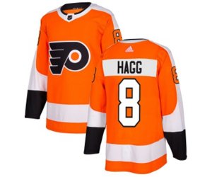 Adidas Philadelphia Flyers #8 Robert Hagg Premier Orange Home NHL Jersey
