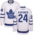 Toronto Maple Leafs #24 Kasperi Kapanen Authentic White Away NHL Jersey
