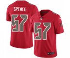 Tampa Bay Buccaneers #57 Noah Spence Limited Red Rush Vapor Untouchable Football Jersey