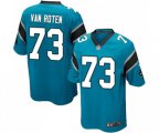 Carolina Panthers #73 Greg Van Roten Game Blue Alternate Football Jersey