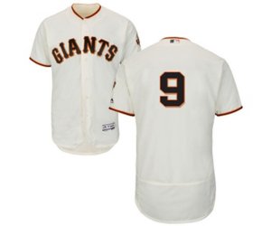 San Francisco Giants #9 Matt Williams Cream Home Flex Base Authentic Collection Baseball Jersey