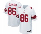 New York Giants #86 Darius Slayton Game White Football Jersey