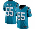 Carolina Panthers #55 David Mayo Blue Alternate Vapor Untouchable Limited Player Football Jersey