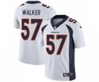 Denver Broncos #57 Demarcus Walker White Vapor Untouchable Limited Player Football Jersey