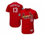 St. Louis Cardinals #13 Matt Carpenter Red Flexbase Authentic Collection Stitched Baseball Jersey
