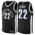 Brooklyn Nets #22 Caris LeVert Authentic Black NBA Jersey - City Edition