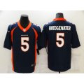 Denver Broncos #5 Teddy Bridgewater Nike Blue Limited Jersey