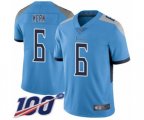 Tennessee Titans #6 Brett Kern Light Blue Alternate Vapor Untouchable Limited Player 100th Season Football Jersey