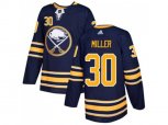 Adidas Buffalo Sabres #30 Ryan Miller Navy Blue Home Authentic Stitched NHL Jersey