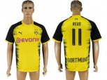 Dortmund #11 Reus Yellow Soccer Club Jersey