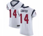 Houston Texans #14 DeAndre Carter White Vapor Untouchable Elite Player Football Jersey