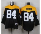 Pittsburgh Steelers #84 Antonio Brown Black 1967 Home Throwback NFL Jersey