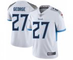 Tennessee Titans #27 Eddie George White Vapor Untouchable Limited Player Football Jersey