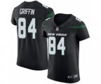 New York Jets #84 Ryan Griffin Black Alternate Vapor Untouchable Elite Player Football Jersey