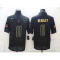 Buffalo Bills #11 Cole Beasley Black Nike 2020 Salute To Service Limited Jersey