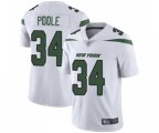 New York Jets #34 Brian Poole White Vapor Untouchable Limited Player Football Jersey