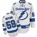Tampa Bay Lightning #59 Jake Dotchin Authentic White Away NHL Jersey