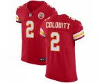 Kansas City Chiefs #2 Dustin Colquitt Red Team Color Vapor Untouchable Elite Player Football Jersey