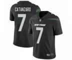 New York Jets #7 Chandler Catanzaro Black Alternate Vapor Untouchable Limited Player Football Jersey