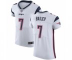 New England Patriots #7 Jake Bailey White Vapor Untouchable Elite Player Football Jersey