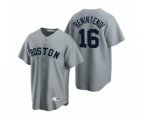 Boston Red Sox Andrew Benintendi Nike Gray Cooperstown Collection Road Jersey