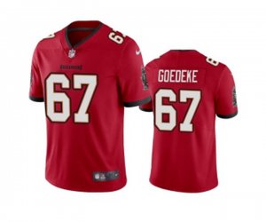 Tampa Bay Buccaneers #67 Luke Goedeke Red Vapor Untouchable Limited Stitched Jersey
