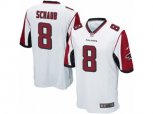Atlanta Falcons #8 Matt Schaub Game White NFL Jersey