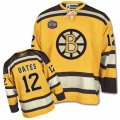 Boston Bruins #12 Adam Oates Authentic Gold Winter Classic NHL Jersey