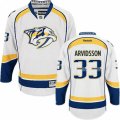 Nashville Predators #33 Viktor Arvidsson Authentic White Away NHL Jersey