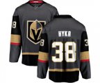 Vegas Golden Knights #38 Tomas Hyka Authentic Black Home Fanatics Branded Breakaway NHL Jersey