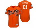 Baltimore Orioles #13 Manny Machado 2017 Spring Training Flex Base Authentic Collection Stitched Baseball Jersey