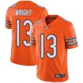 Chicago Bears #13 Kendall Wright Limited Orange Rush Vapor Untouchable NFL Jersey