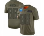 Los Angeles Chargers #88 Virgil Green Limited Camo 2019 Salute to Service Football Jersey
