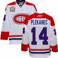 Montreal Canadiens #14 Tomas Plekanec Premier White Heritage Classic Style NHL Jersey
