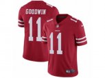 San Francisco 49ers #11 Marquise Goodwin Vapor Untouchable Limited Red Team Color NFL Jersey