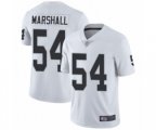 Oakland Raiders #54 Brandon Marshall White Vapor Untouchable Limited Player Football Jersey