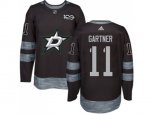 Dallas Stars #11 Mike Gartner Black 1917-2017 100th Anniversary Stitched NHL Jersey