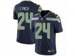 Seattle Seahawks #24 Marshawn Lynch Vapor Untouchable Limited Steel Blue Team Color NFL Jersey