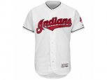 Cleveland Indians Majestic Balnk White Flexbase Authentic Collection Team Jersey