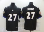 Baltimore Ravens #27 J. K. Dobbins Nike Black Vapor Limited Player Jersey