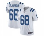 Indianapolis Colts #68 Matt Slauson White Vapor Untouchable Limited Player Football Jersey